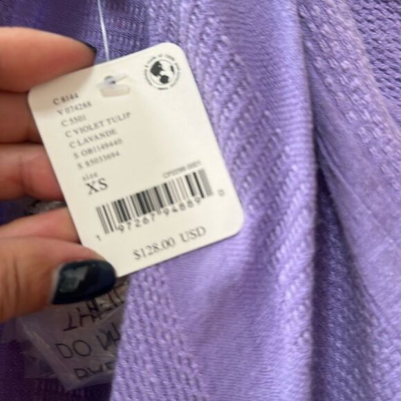 NWT Free People Banita Maxi Top Lavender Sz XS - Picture 3 of 5